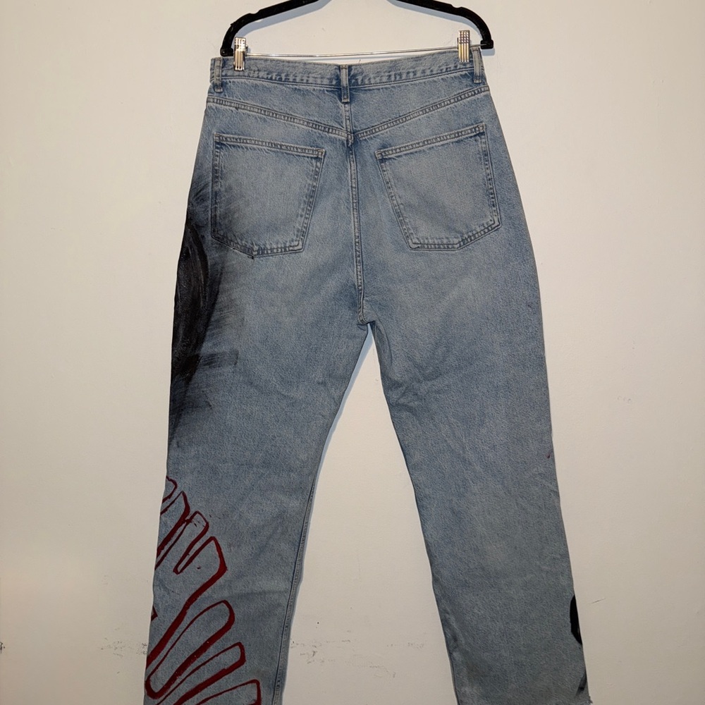 Custom Painted “Scream Jeans” - Picture 4 of 6